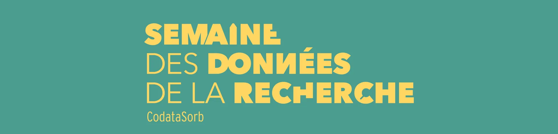 Semaine des données de la recherche